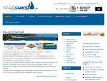 Tablet Screenshot of navigacilento.it